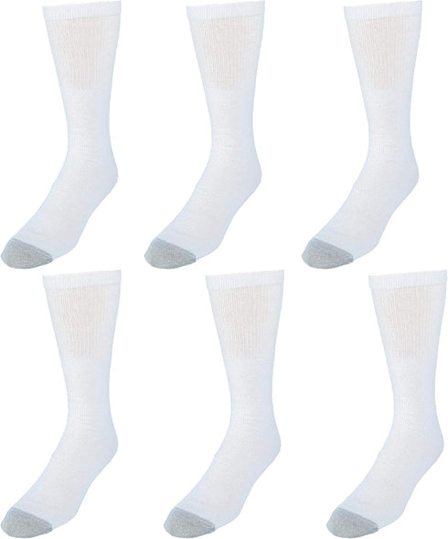 Hanes Men's Over the Calf Tube Socks (6 Pair Pack)...