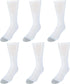 Hanes Men's Over the Calf Tube Socks (6 Pair Pack)...