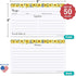 321Done Sunflower Recipe Cards (Set of 50) Small 3" x 5" - From the Kitchen Of White - Double-Sided for Weddings, Bridal, Baby Shower - Made in US...