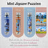 MISITU Small Puzzles for Adults Mini Puzzles 150 Piece Micro Piece Puzzle Small Jigsaw Puzzles Challenging Difficult Travel Puzzles Torre Pisa Col...