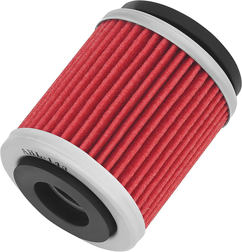 AHL 1 pack 143 Oil Filter Compatible with Yamaha XT250T 250 48Y XT350 350 1985-2001 YFB250 Timberwolf 230 1992-1998 YFB250FW Timberwolf 4x4 230 19...