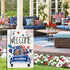 Weclome 4th of July Garden Flag Dog Patriotic Truck Flags 12 x 18 Inch Double Sided Burlap Small Fourth July Flag for Outside American Memorial Da...
