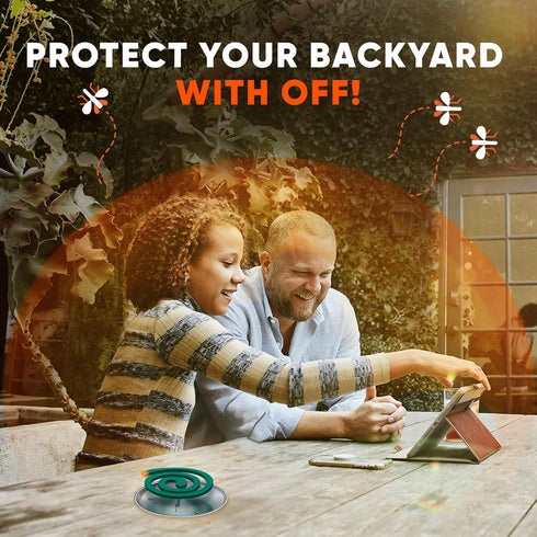 OFF! Backyard Mosquito Repellent Coil Refills, Perfect for Outdoor Patios Country Fresh Scent, 6 Count...