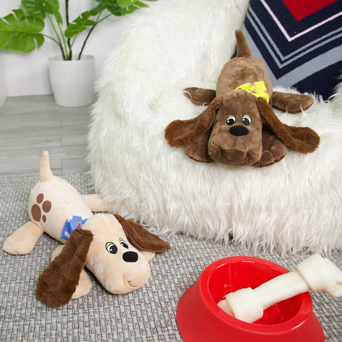 Pound Puppies Classic Plush - Sleepy - Tan, Eco Friendly...