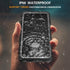 iPhone 7/8 Plus Waterproof Case - Shockproof, Sandproof, Dirtproof IP68, Full Body Protection, Black/Clear......