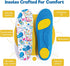 Kids Orthotic Soft Cushioning Arch Support Shoe Insoles, Children Inserts for Flat feet, Plantar Fasciitis, Feet Heel Pain Relief - Better Posture...
