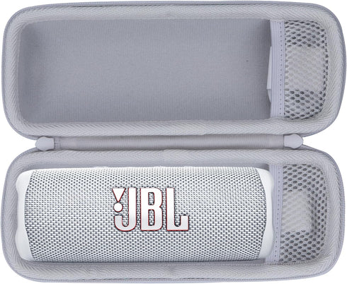 Hard Case Compatible with JBL Flip 6 Flip 5 Flip 4 Waterproof Portable Bluetooth Wireless Speaker (Off White Case)......