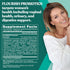 Flourish Probiotics + Prebiotics for Women – Gut and Digestion, Urinary Tract, Reduce Bloating, Vaginal Health – 18 Clinically Proven Strains, 14 ...