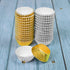 Elcoho 600 Pieces 1.25 Inch Mini Foil Metallic Cupcake Liners Muffin Paper Cases Baking Cups, Gold and Silver...