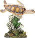 Penn-Plax Swimming Sea Turtle Decor - for Aquarium Fish Tank - Resin Decoration, Small (RR1104)...
