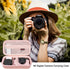 4K Digital Camera Carrying Case for Femivo/VETEK/IWEUKJLO/VJIANGER/WIKICO/Saneen/OIEXI 4K 48MP Vlogging Camera, Travel Compact Camera Storage Cove...