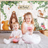 Woodland Baby Shower Backdrop 3.6 x 6 ft Woodland Jungle Animals Birthday Party Decorations Background for Safari Jungle Baby Shower Photography P...