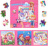 LovesTown Magnetic Travel Puzzles Book, Fairytale Magnetic Puzzles for Toddlers Learning Magnetic Puzzles for Road Trip...