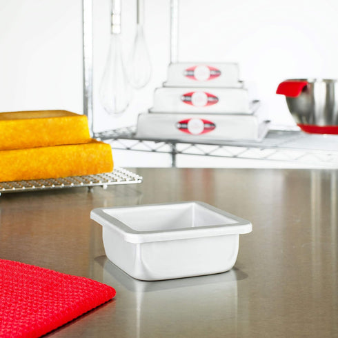 Fat Daddio's PSQ-442 Anodized Aluminum Square Cake Pan, 4 x 2 Inch...