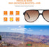 Freckles Mark Vintage Retro 70s Sunglasses for Women Men Classic Large Square Aviator Trendy Glasses...