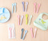 Stephen Joseph Baby Silicone Spoon Set, First Stage Feeding Spoons for Infants, Spoon Set Encourages Self-Feeding, Toddler Feeding Spoons, Zoo...