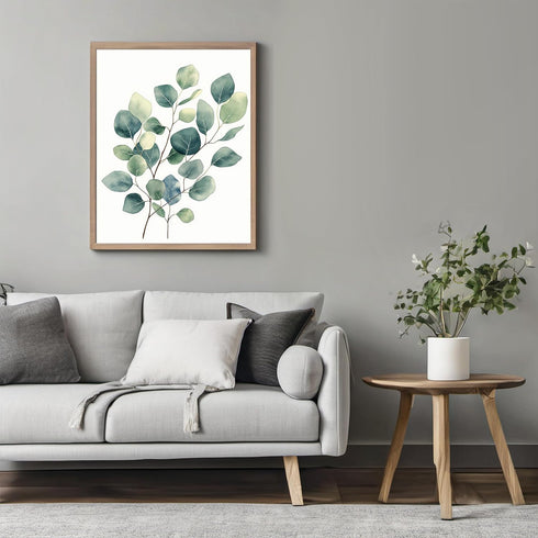 Posterizer 1 pcs-plant leaves-Chic art for plant lovers 7-Floral & Botanical Art-Workplace & Office Art-Living Room Bedroom Decor- unframed wall a...