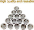 15pcs 1/2 Inch Pipe Screens Premium 304 Stainless Steel, 0.5" Pipe Screen Filters with Metal Storage Box...