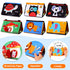 Baby Tummy Time Toys with Mirror, Books, Teethers - For 0-12 Months with High Contrast, Montessori Crawling Toys for Boys & Girls...