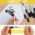 Sibba Black Dry Erase Markers Ultra Fine Tip, Pack of 12, 0.7mm, White Board Markers for School,Office,Home,or Planning Dry Erase Board...
