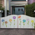 Large Flower Stencils, 10 Pcs Reusable Flower Stencils for Painting on Wood, Sunflower Peony Flower Stencils for Painting on Wood Garden Fence Wal...