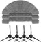 XIEBro HR101 Robot Vacuum Cleaner Replacement Mop Pads (3 Pack) and Side Brushes (2 Pack) Compatible for HR101...