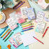 PerKoop 24 Pcs Bible Gifts Set Bulk Christian Notebooks Pens Bible Verse Notepads Ballpoint Pen Floral Motivational Scripture Small Journal Inspir...