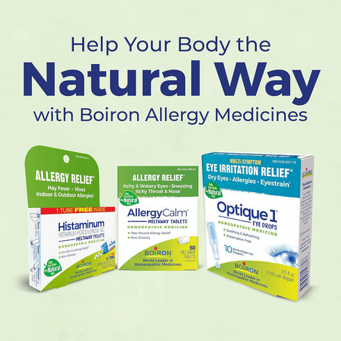 Boiron SinusCalm Allergy Tablets for Relief from Sinus Pressure, Sinus Headache, or Sinus Congestion and Pain - 60 Count...