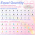 Dayify 15500Pcs Clay Beads Bracelet Making Kit, 93 Colors 5 Boxes Polymer Clay Beads Heishi Letter Spacer Beads for Girls Jewelry Making, DIY Frie...