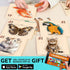 QUOKKA Realistic Wooden Puzzles for Toddlers 1-3 Year Old - 15x15 Inches Kids Puzzles Ages 2-4 - Birds, Animals, Fish, Butterfly Montessori Toddle...