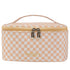 KITENROM Preppy Makeup Bag Travel Cosmetic Bags for Women Girls Multi-color Checkered Plaid Small Pouch Toiletry Bag Organizer Case Waterproof Cut...