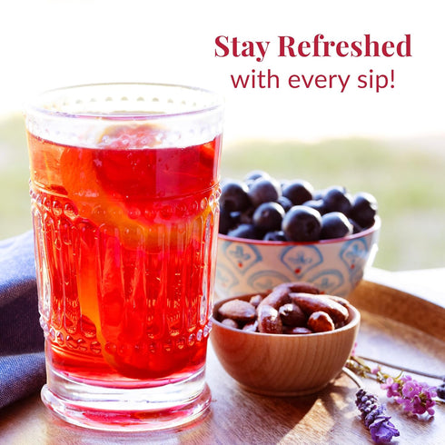 The Republic of Tea - Hibiscus Coconut Superflower Herbal Tea, 36 Count...