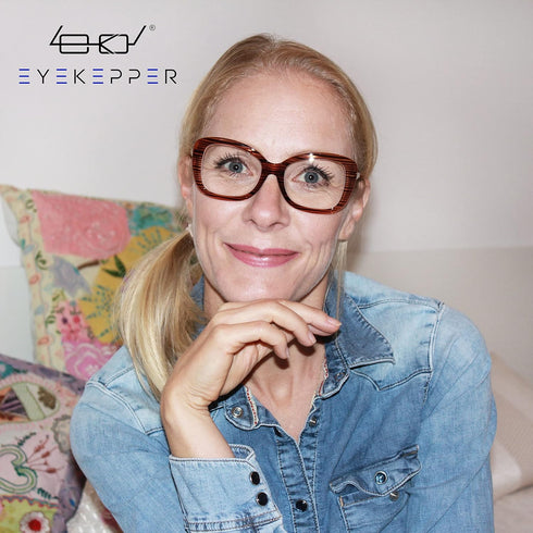Eyekepper 4-Pack Chic Reading Glasses for Women Oversized Readers +2.50...