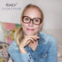 Eyekepper 4-Pack Chic Reading Glasses for Women Oversized Readers +2.50...