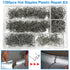 1300PCS Hot Staples Plastic Welder Staples Kit,6 Kinds of Automotive Plastic Repair Machine Welding Staples for All Cars, 0.6 0.8 mm Bumper Repair...