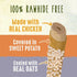 Cadet Smart Hide Rawhide Free Dog Treats – Oat Coated, 2 Count...