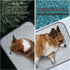 SOMOYA Dog Self Cooling Mat Pet Washable Pads Blanket Hot Weather Sleeping Kennel Mat,Ice Silk Sleep Mat Pad Non-Toxic Breathable Sleep Bed for La...