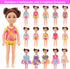 Mini 5.3 inch Doll Clothes and Accessories 6 Beach Swimsuits 3 Dresses with 2 Swimming Rings 2 Drinks 2 Hats 2 Glasses 2 Shoes...