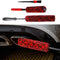 Metal Free Soft Wheel Cleaner Brush, Synthetic Wool Car Cleaning Brush, Highly Water Absorption, Dense and Durable Tire Brush for Cleaning Wheels,...
