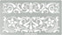 Aleks Melnyk No.355 Metal Stencil, Swirls, Ornaments, Flowers Vine, Patterns, Border, Small Stencil, 1 PC, Template for Wood Burning, Engraving, C...