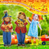 2 Pcs 11.3 x 31.5 Inches Fall Yard Signs Autumn Garden Decor with Stakes Thanksgiving Lawn Signs for Fall Thanksgiving Party Pathway Decor(Scarecr...