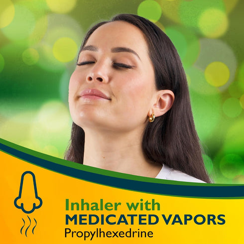Benzedrex Nasal Decongestant Inhaler, 1 Count (Pack of 1)...