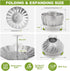 Steamer Basket, 3rd Generation Stainless Steel Vegetable Steamer with Extendable Handle for Cooking Food, Folding & Expandable Veggie Steamer Inse...