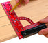 Milescraft 8459 MC-Square150 (metric) - Aluminum Framing and Woodworking Square,Red...