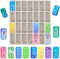 Professional Domino Molds for Resin Casting, Jumbo Silicone Dominoes Mold 28 Cavities, Baking Molds – Flexible and Non-Stick Design – Ideal for Ch...