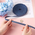 10.9 Yards Stitch Denim Ribbon 10mm Jeans Cloth Trim Ribbon Marine Blue Cloth Ribbon Trim Garment Accessories for DIY Crafts Hairclip Accessories ...