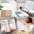 EOOUT 3X3 Inch 900 Pcs, Transparent Sticky Notes, 18 Packs Clear Self-Stick Notes, Waterproof Translucent Memo Note Pads, Easy to Post at Home, Of...
