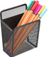 Magnetic Pencil Holder - Extra Strong Magnets Mesh Marker Holder Perfect for Whiteboard, Refrigerator and Locker Accessories (1 Baskets, Black)......