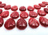 1 Strand Ruby 9 Pcs Beads Size 18X14Mm Leaf Shape Cut Smooth Beads For Jewellery Making, Beading & Craft Supplies Kcrafts-Rk_K35...