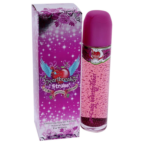 Cuba Cuba Strass Heart Breaker for Women Eau De Parfume Spray, 3.3 Ounces, (PC224)...